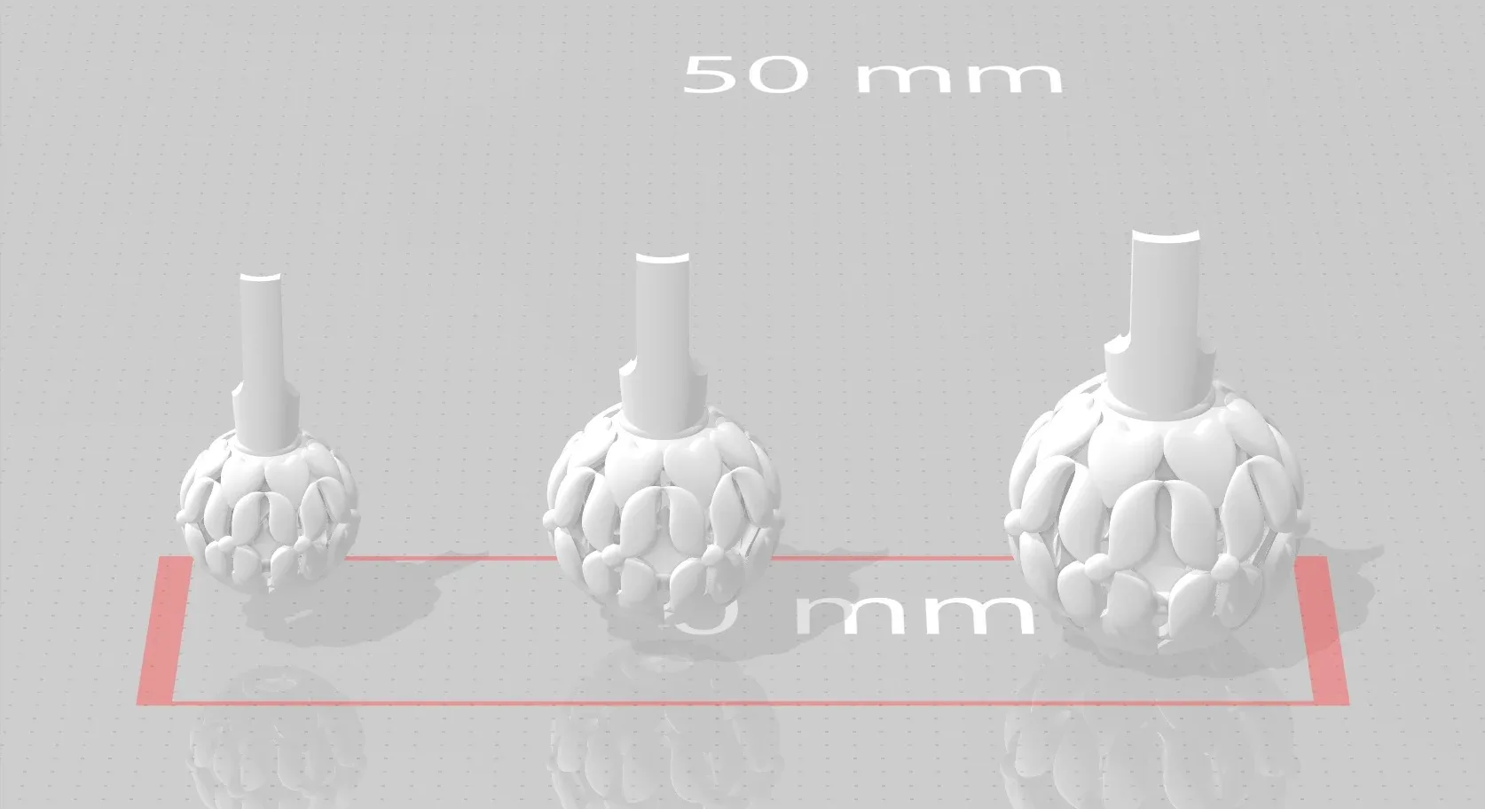 560 Beads Ball STL models Pack