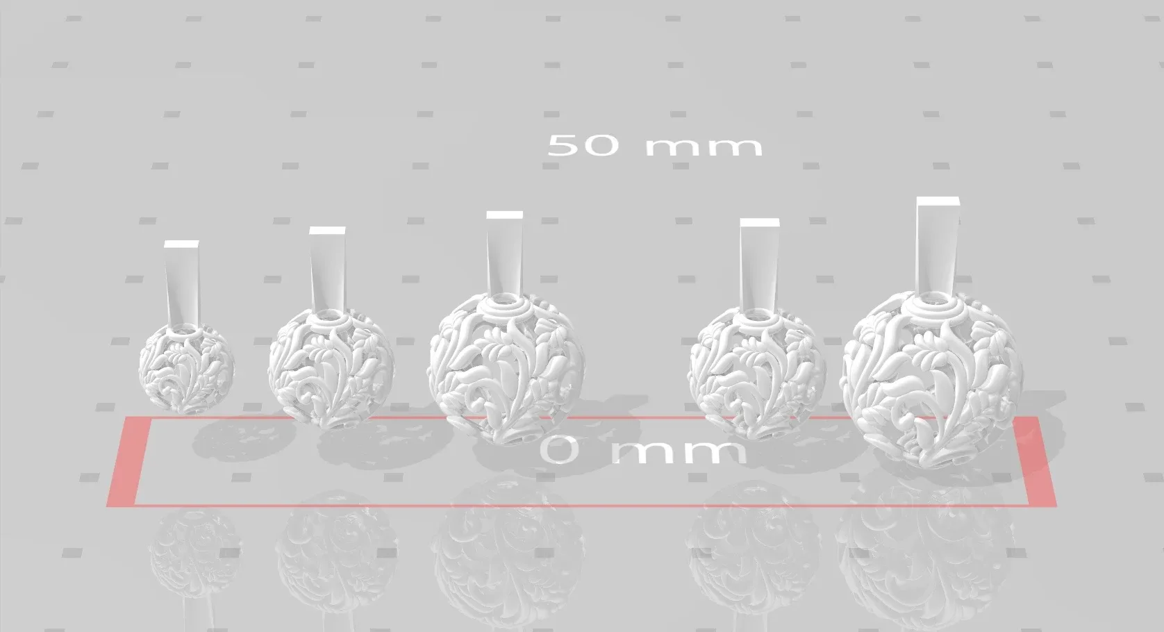 560 Beads Ball STL models Pack