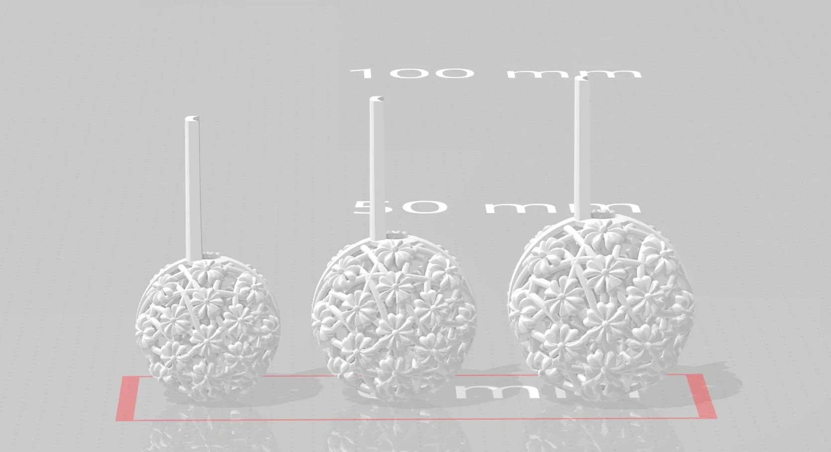 560 Beads Ball STL models Pack