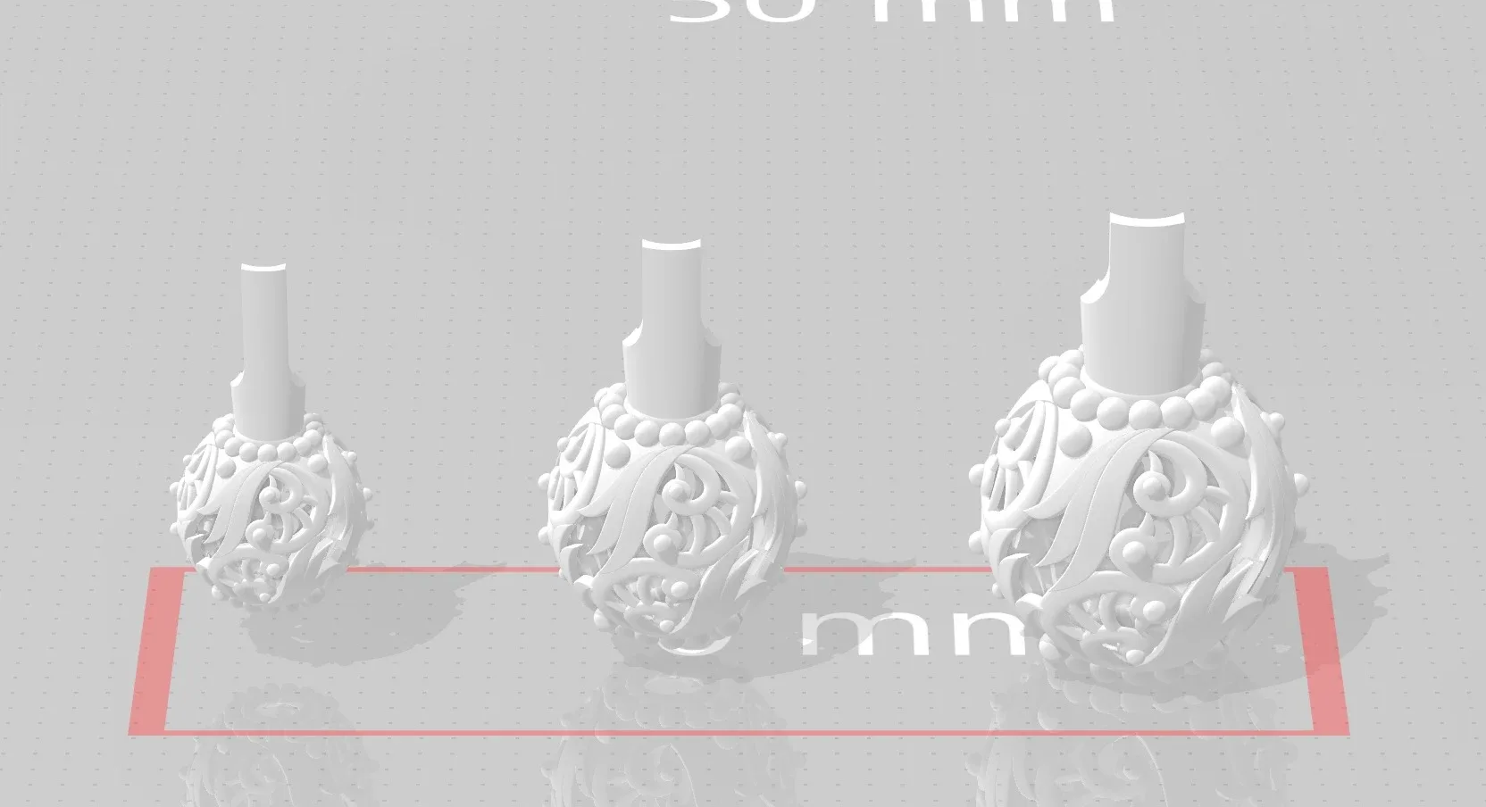 560 Beads Ball STL models Pack