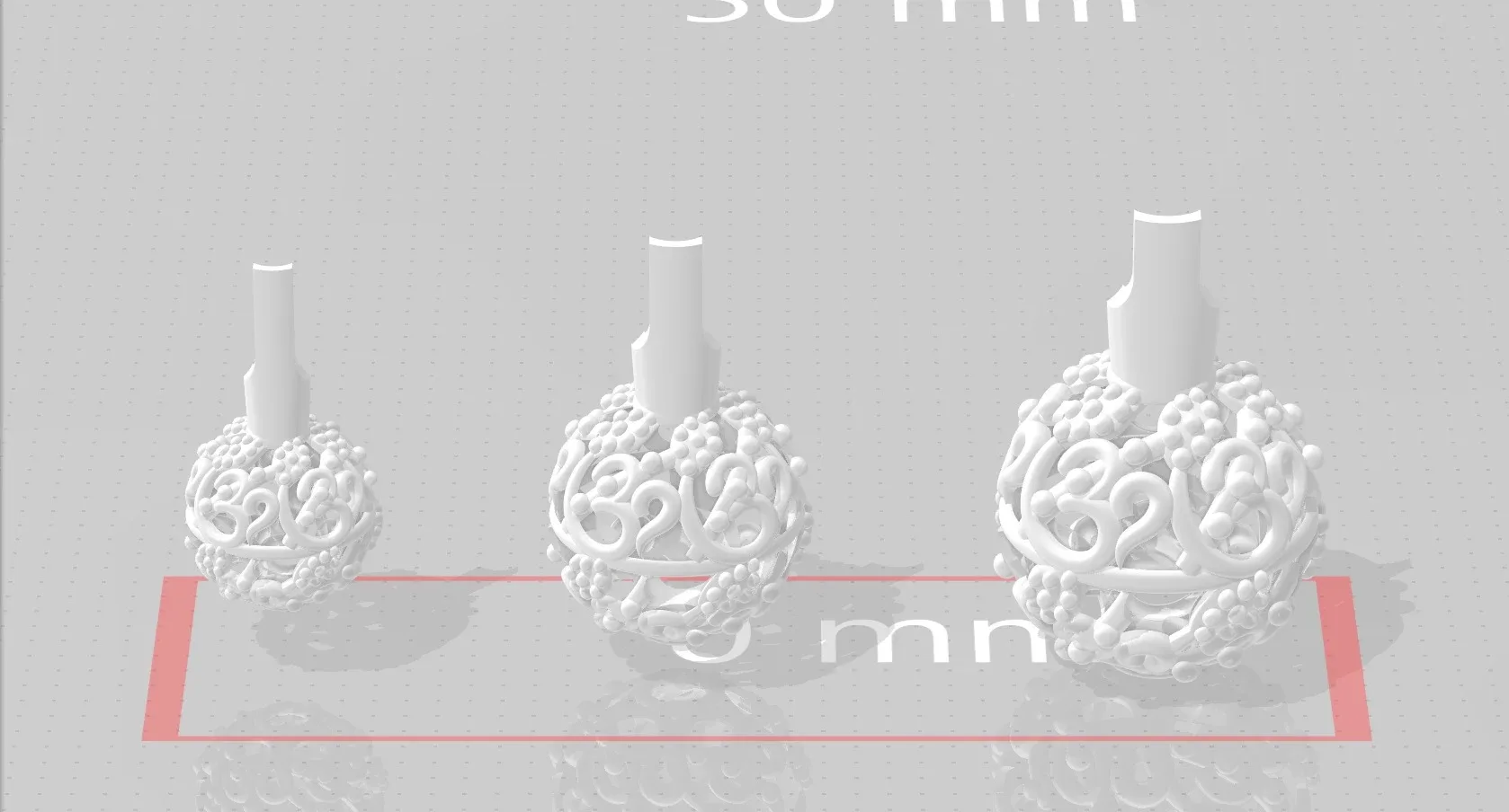 560 Beads Ball STL models Pack