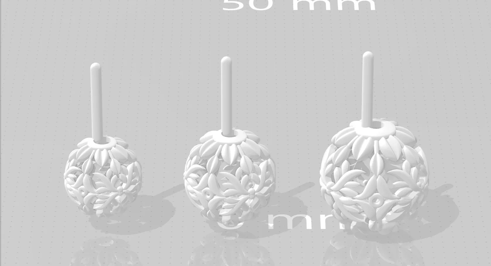560 Beads Ball STL models Pack
