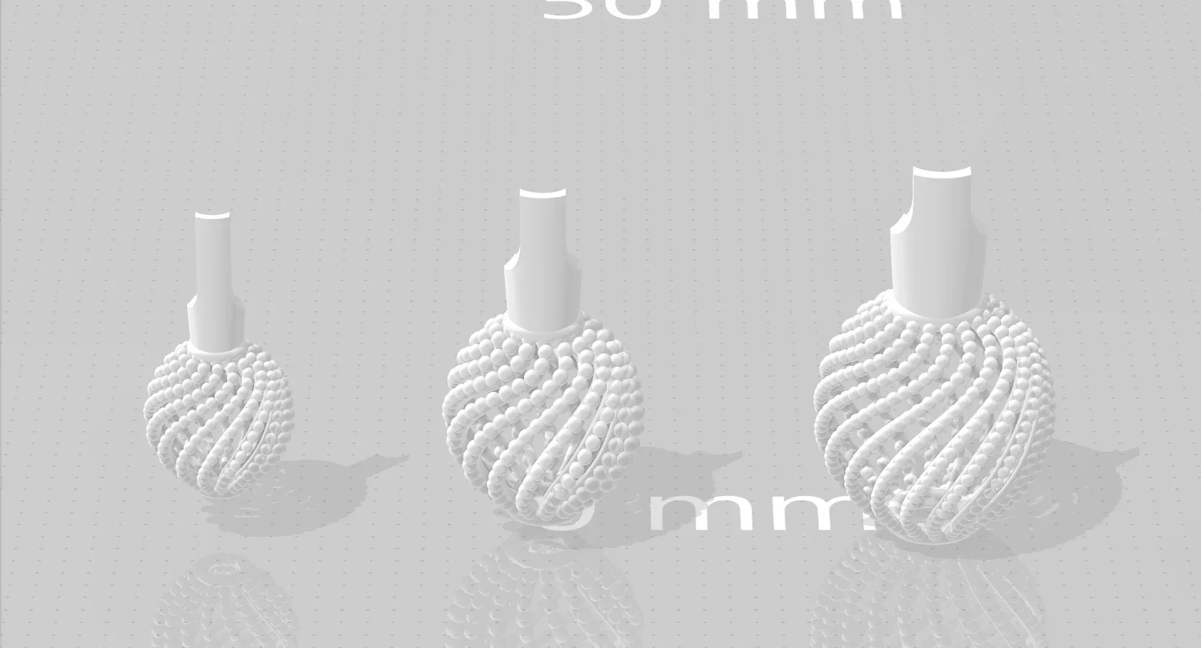 560 Beads Ball STL models Pack