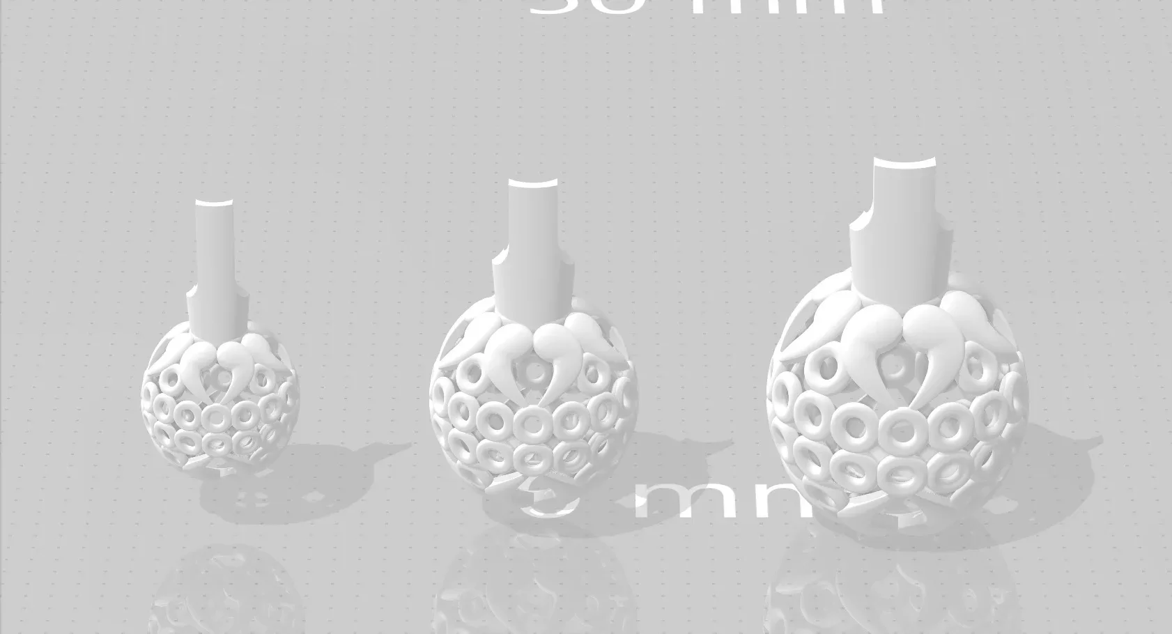 560 Beads Ball STL models Pack