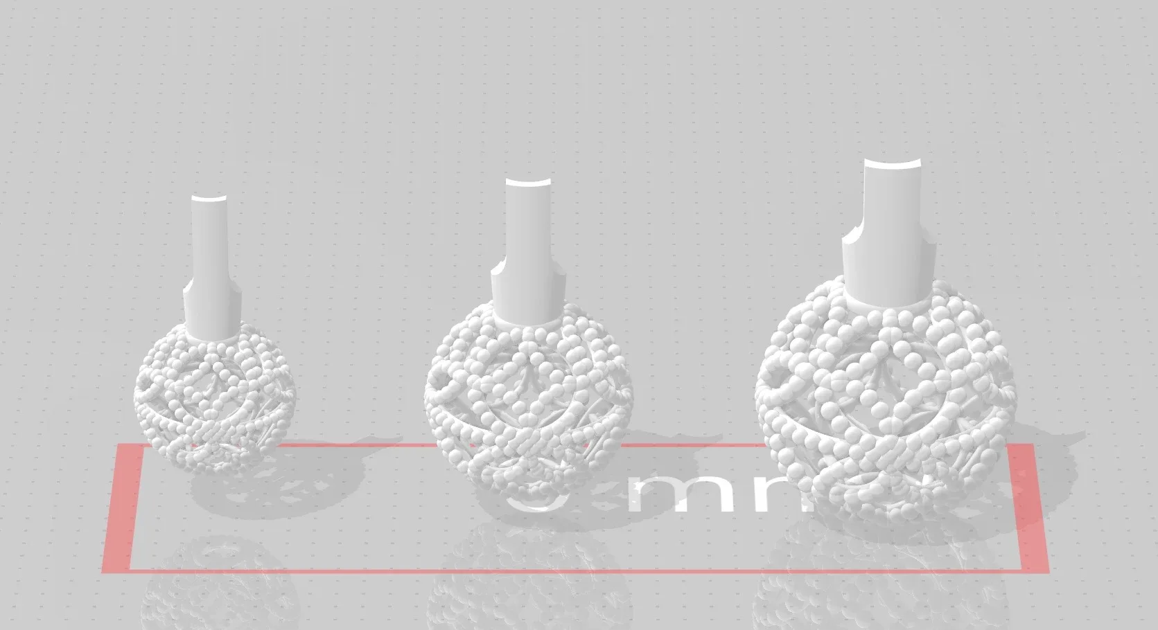 560 Beads Ball STL models Pack