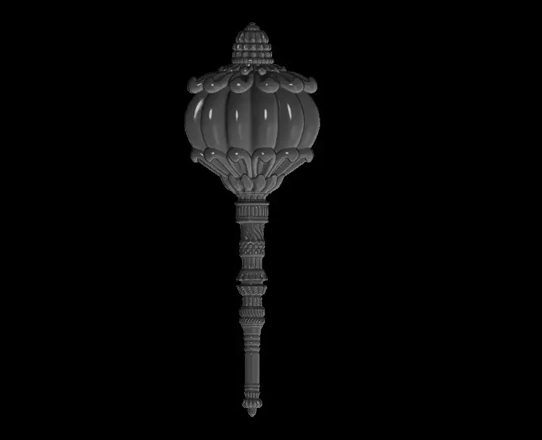 Hanuman Weapon 3d Model