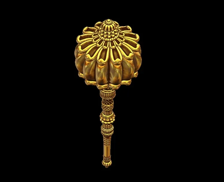 Hanuman Weapon 3d Model