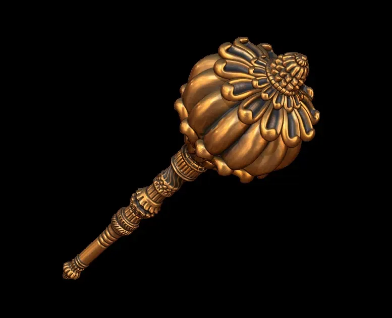 Hanuman Weapon 3d Model