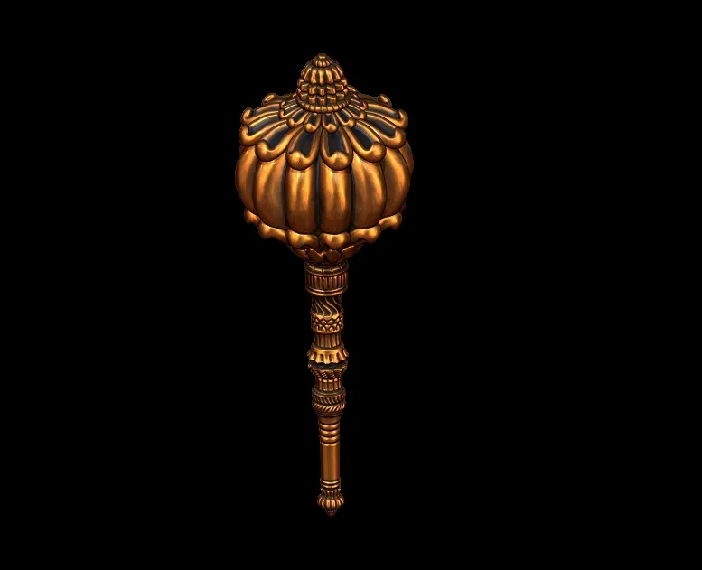 Hanuman Weapon 3d Model