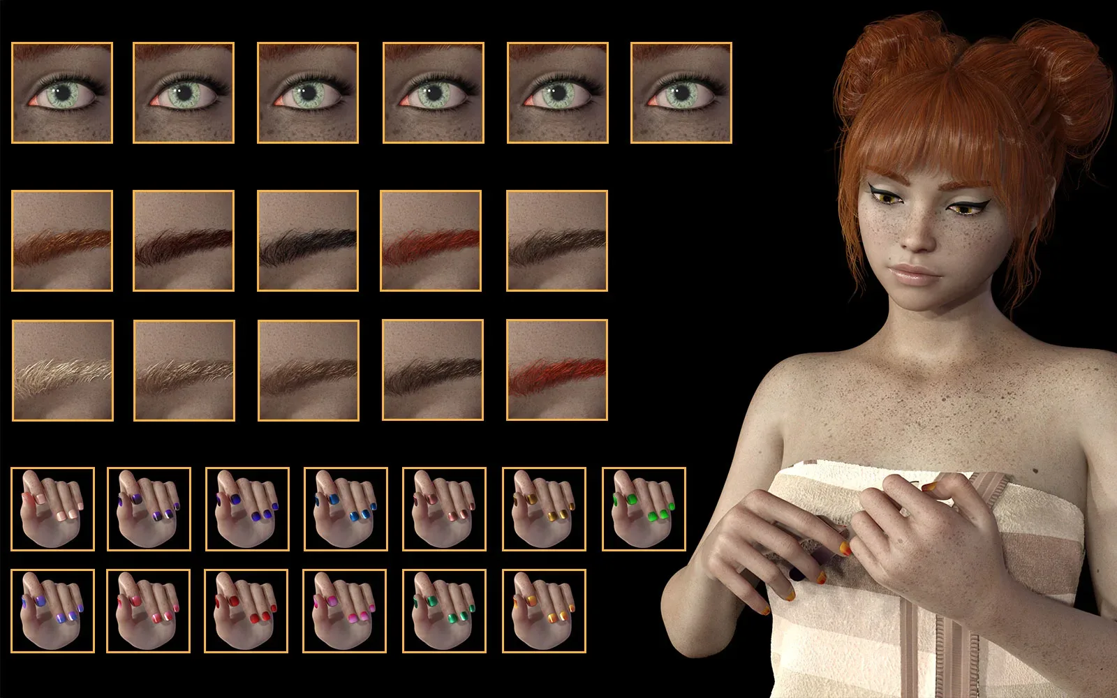 3DL Iris For Genesis 8 Females