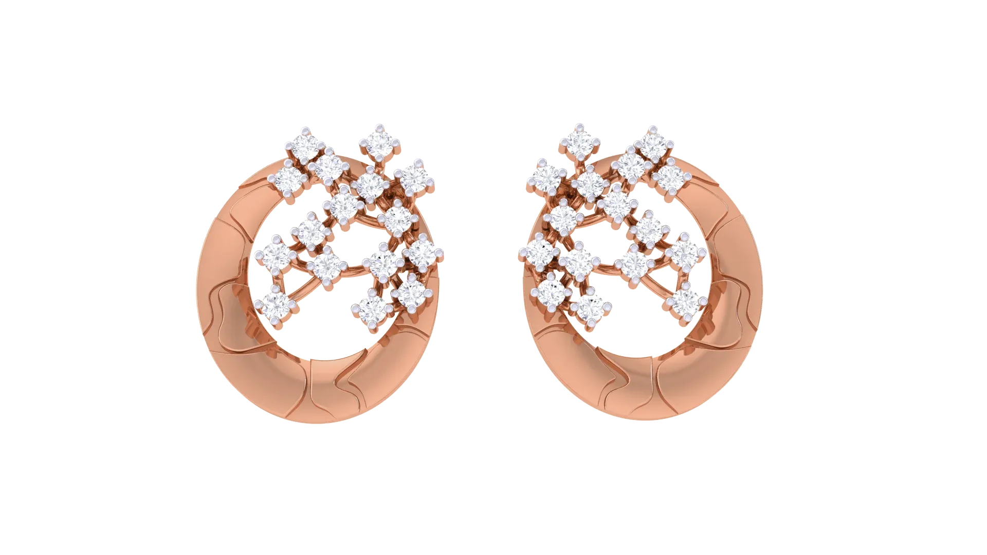 100 Diamond Studs Earrings Pack