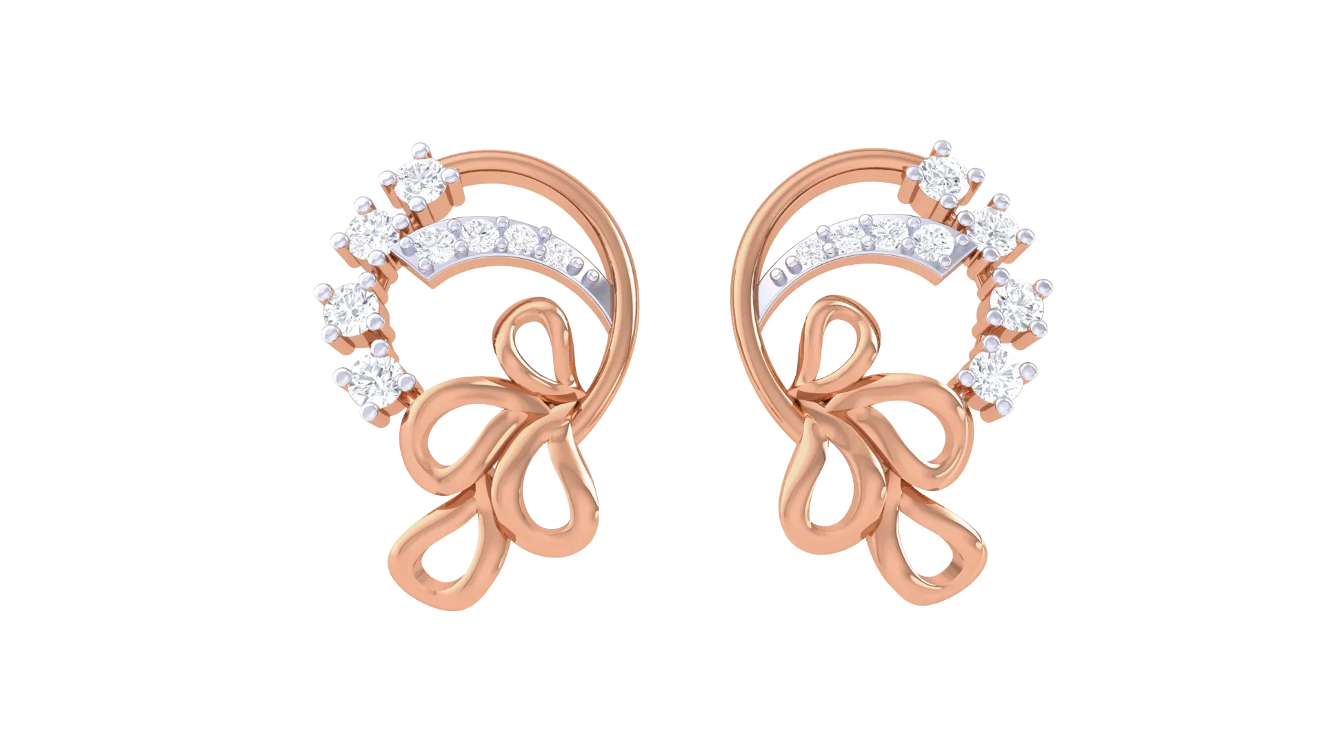 100 Diamond Studs Earrings Pack