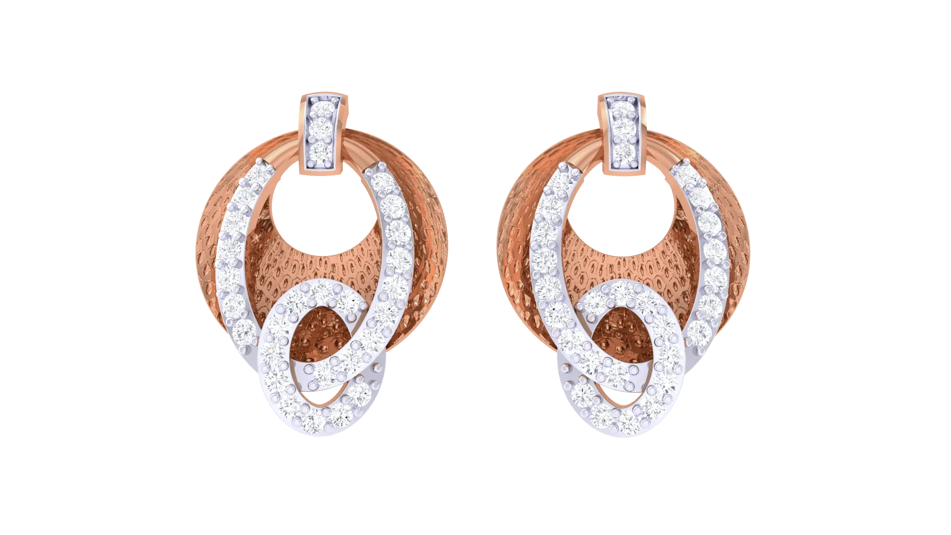 100 Diamond Studs Earrings Pack