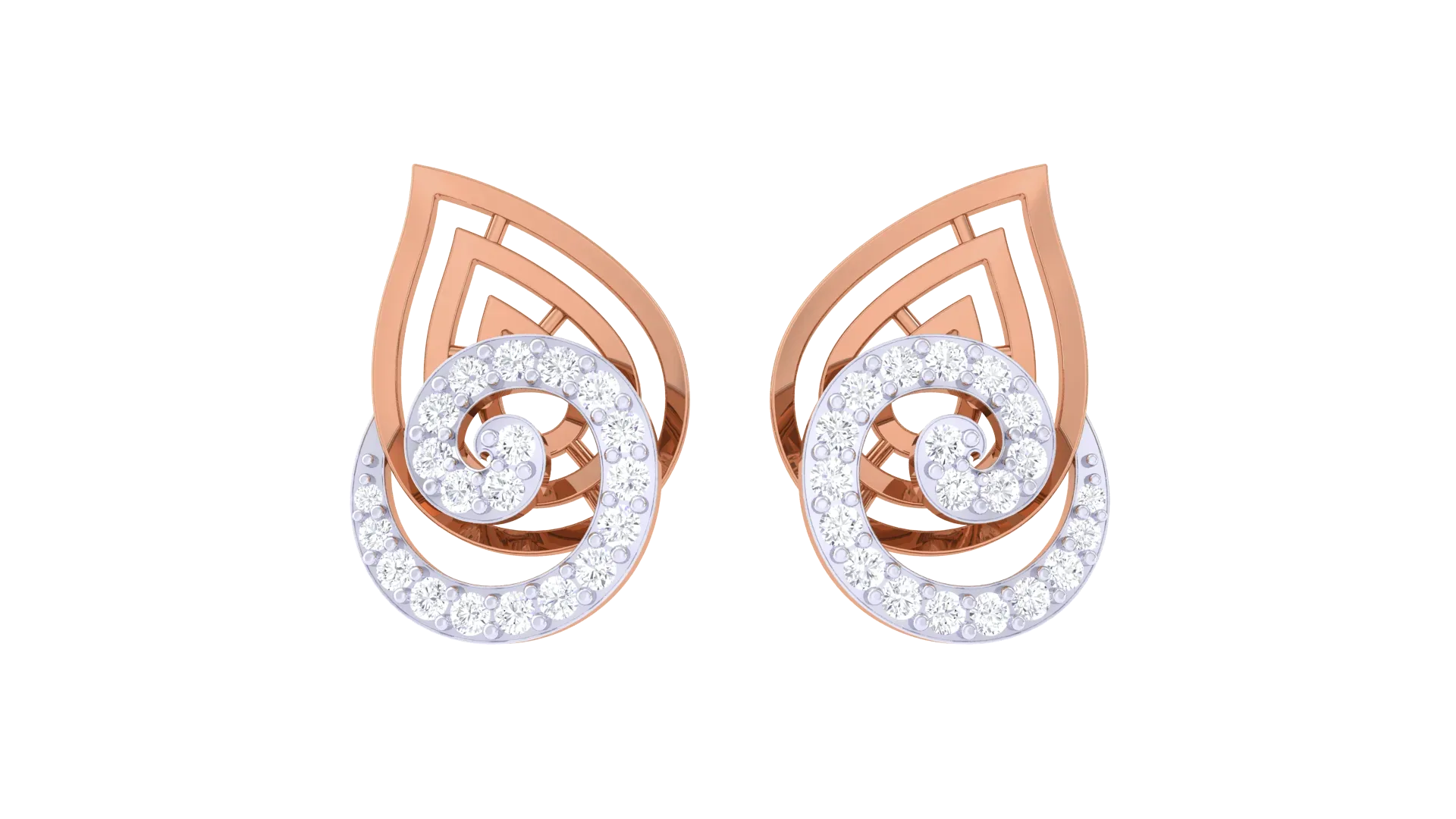 100 Diamond Studs Earrings Pack