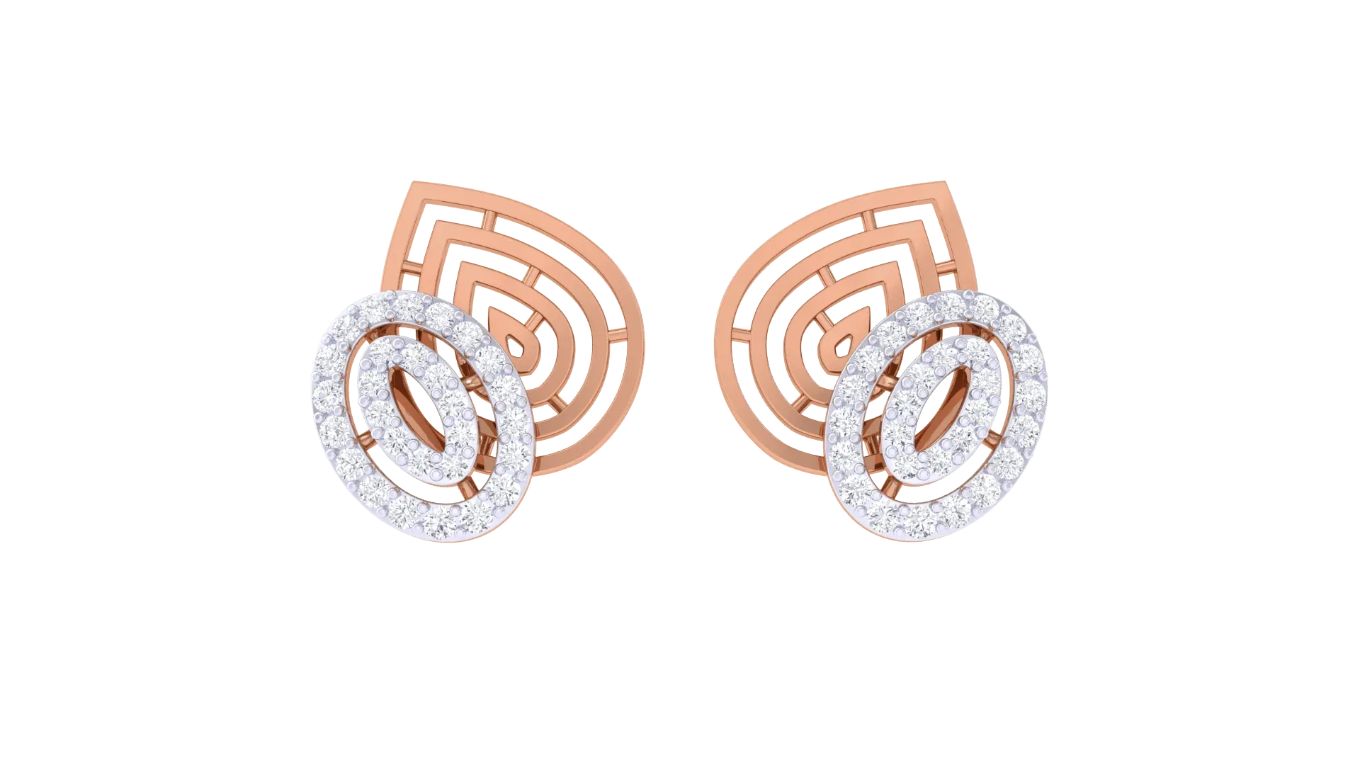 100 Diamond Studs Earrings Pack