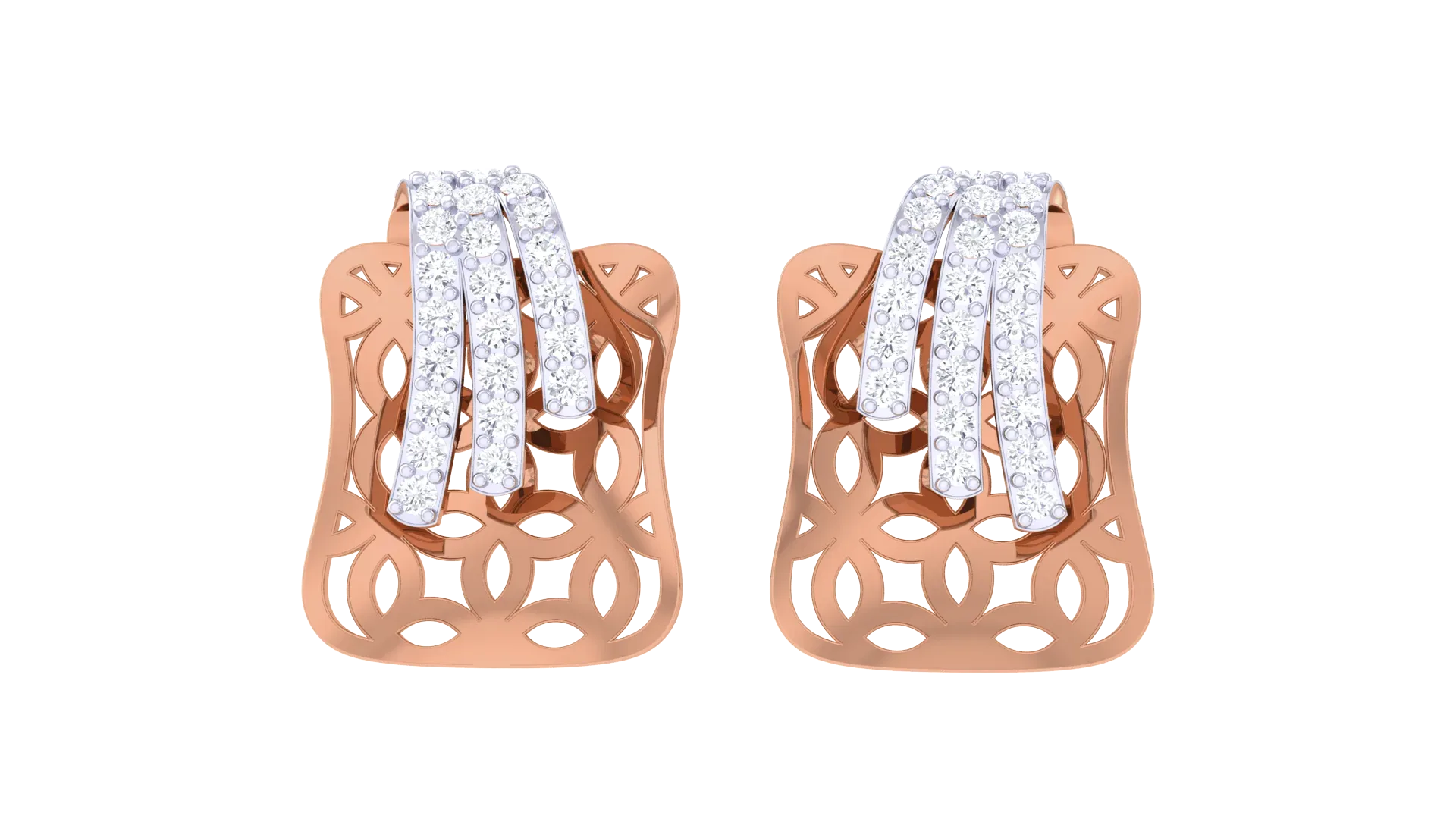 100 Diamond Studs Earrings Pack