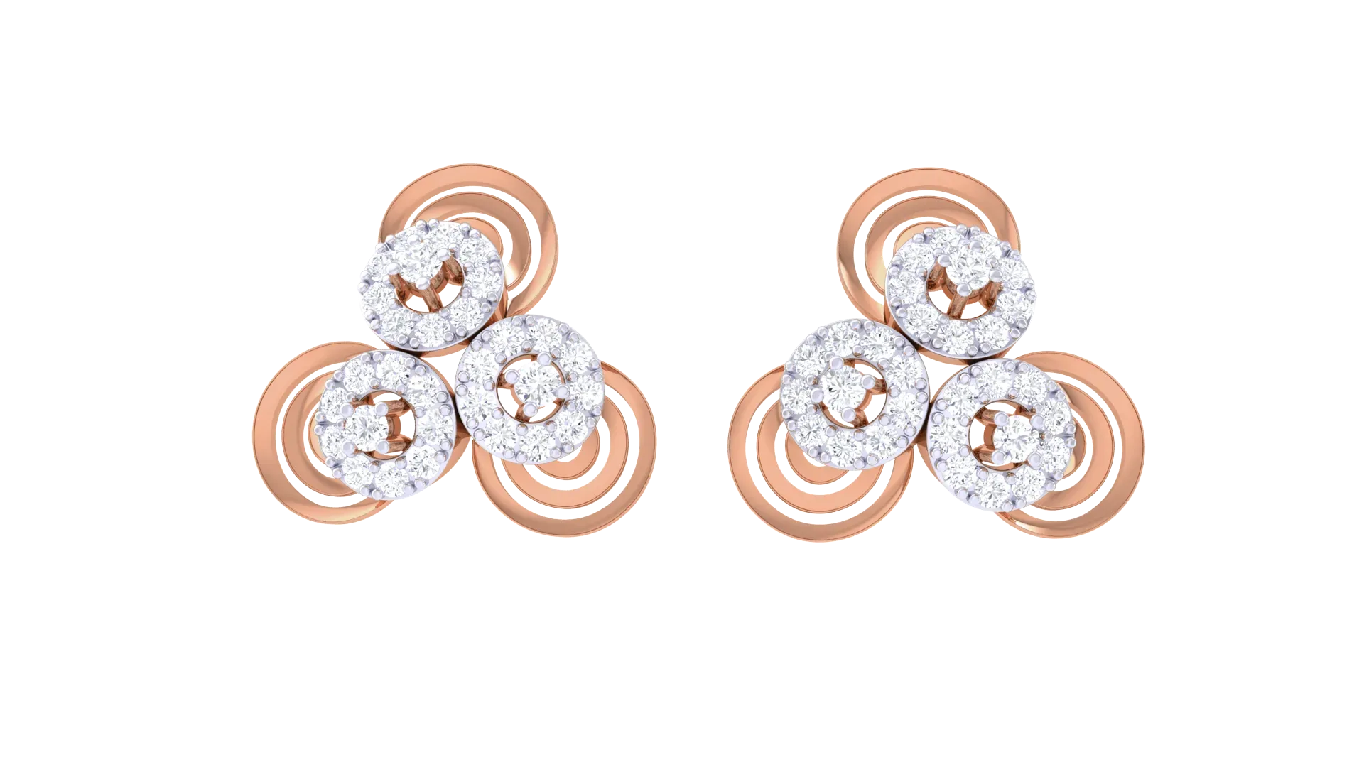 100 Diamond Studs Earrings Pack