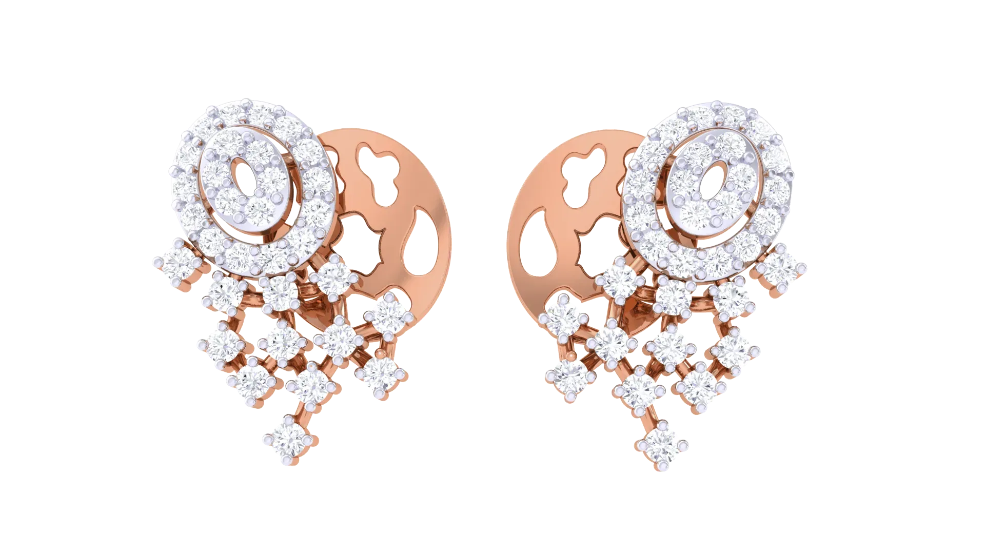 100 Diamond Studs Earrings Pack