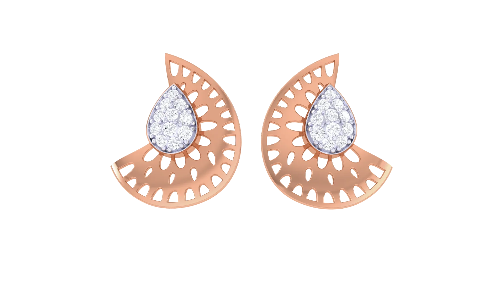 100 Diamond Studs Earrings Pack