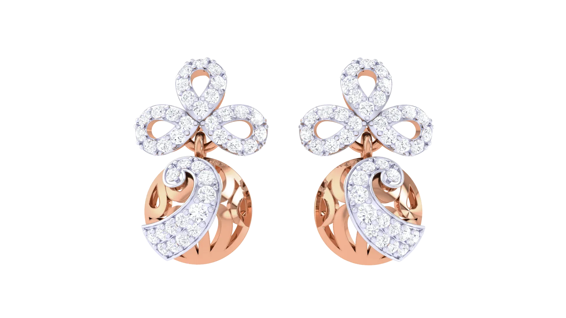 100 Diamond Studs Earrings Pack