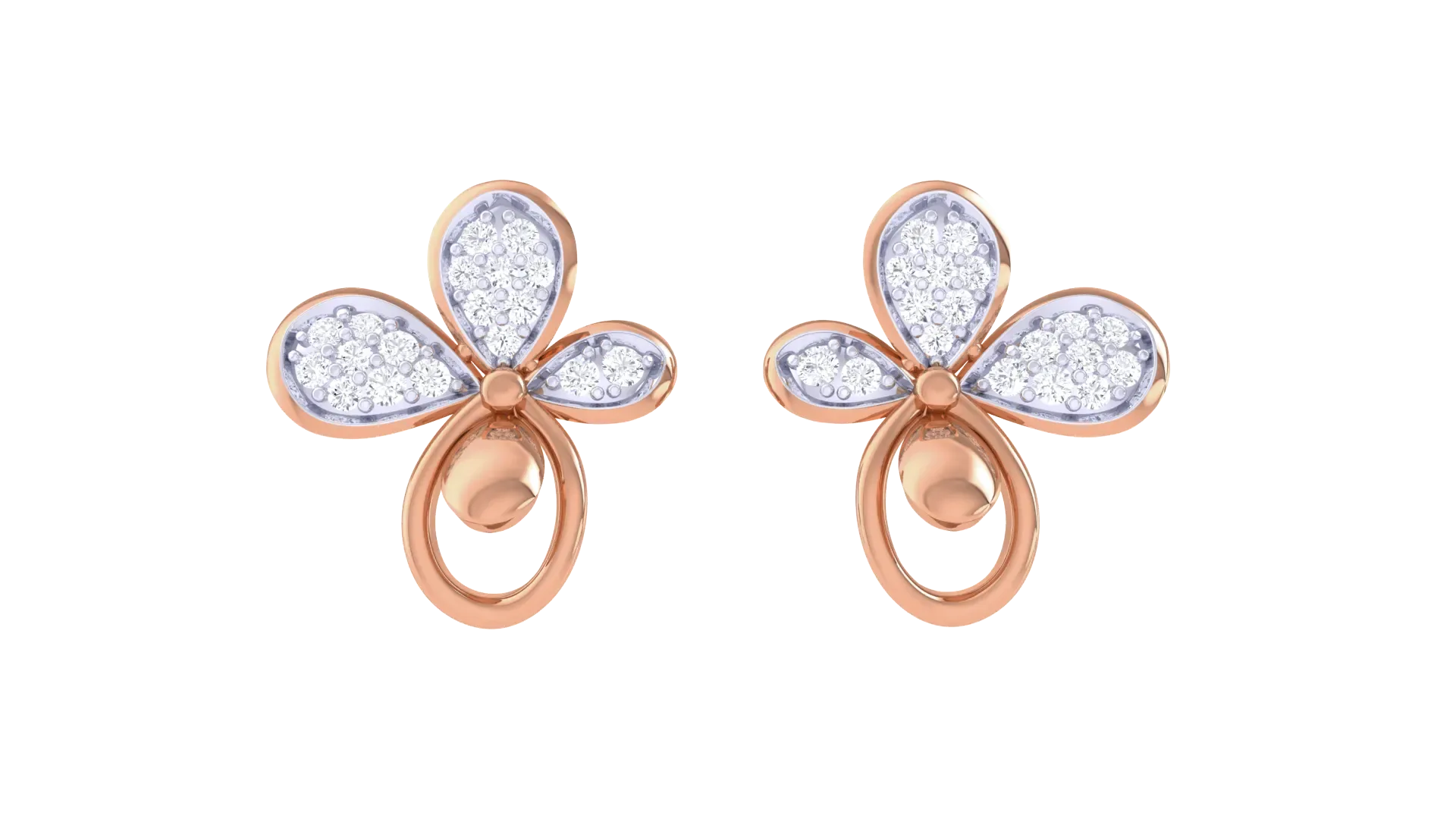 100 Diamond Studs Earrings Pack