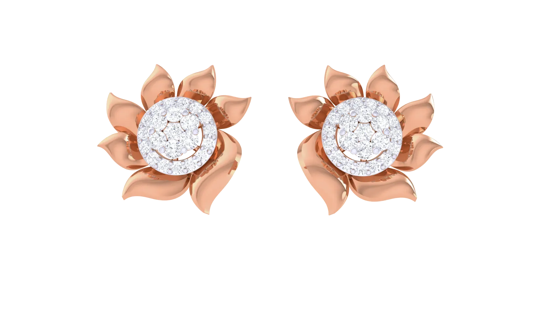 100 Diamond Studs Earrings Pack