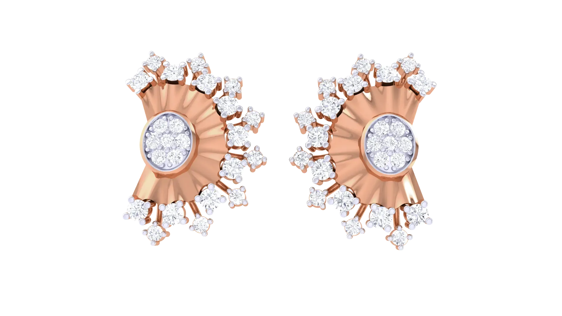 100 Diamond Studs Earrings Pack