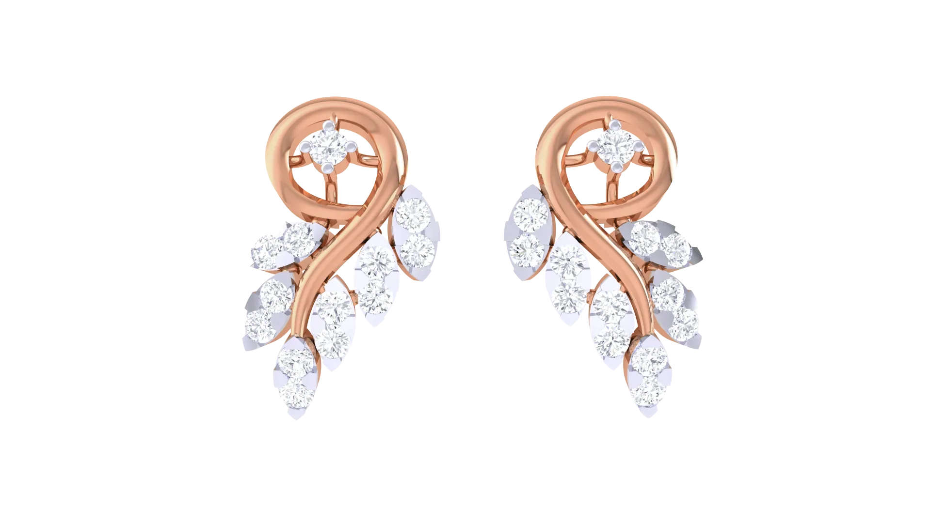 100 Diamond Studs Earrings Pack