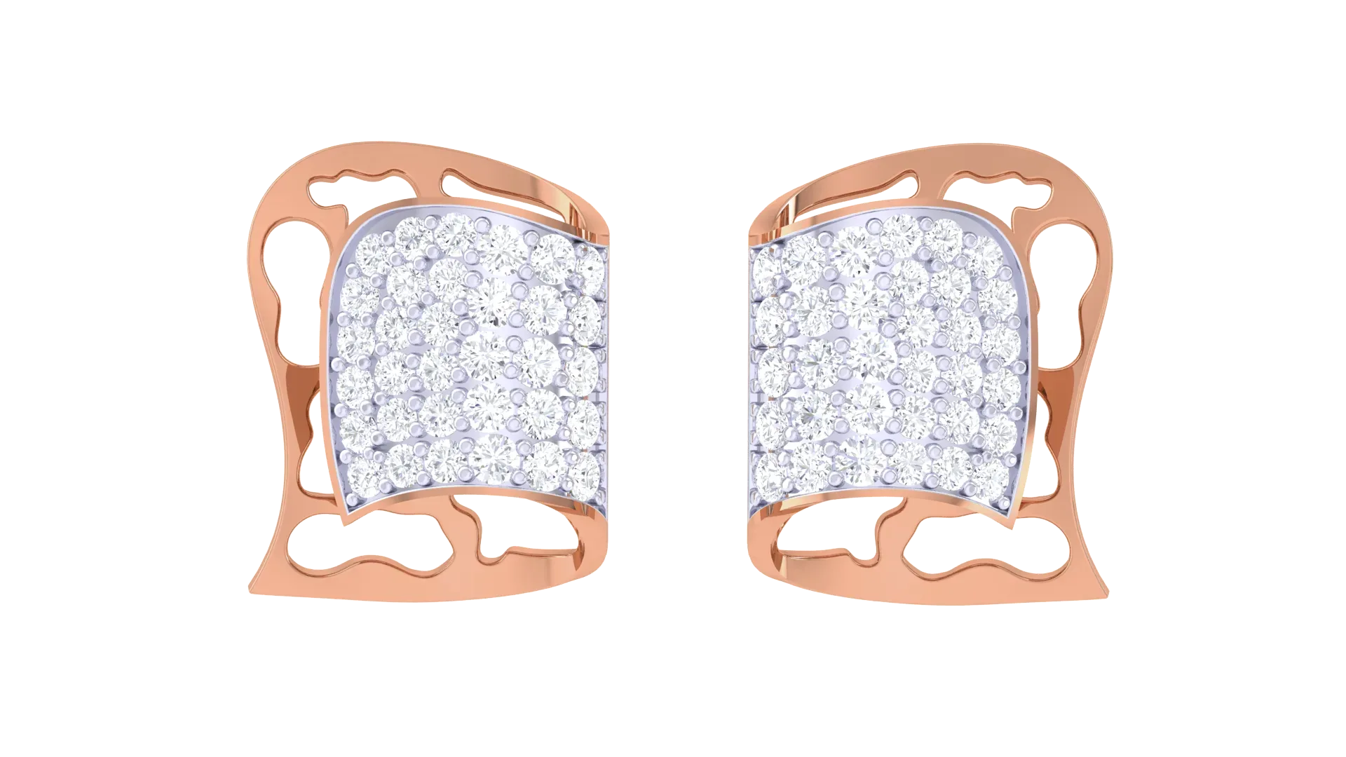 100 Diamond Studs Earrings Pack