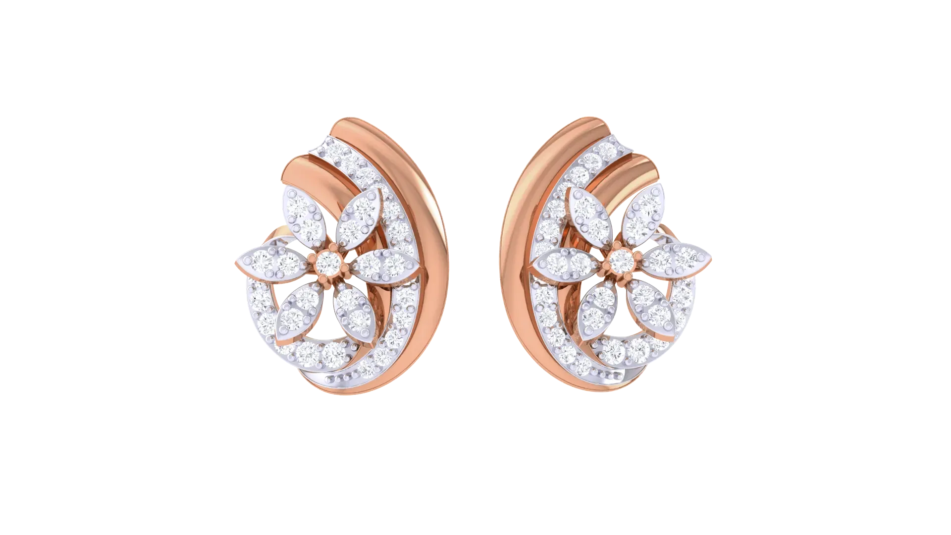 100 Diamond Studs Earrings Pack