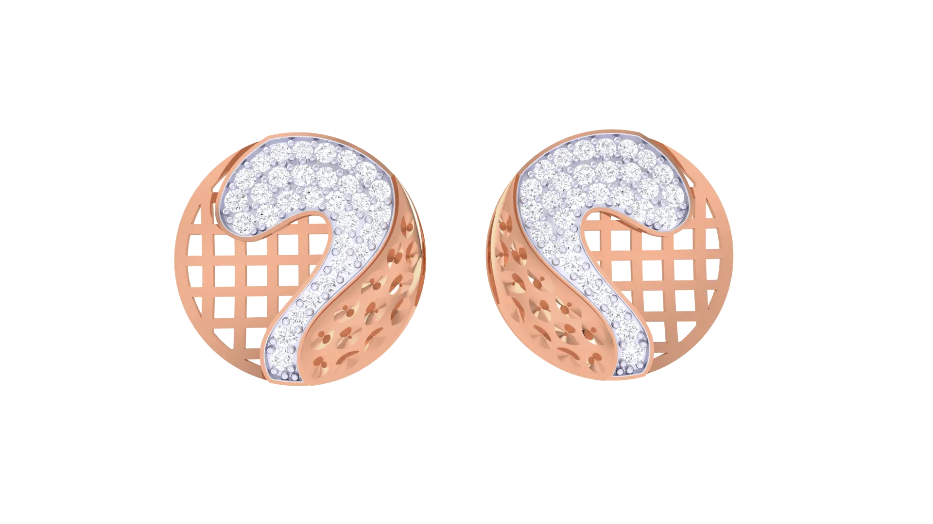 100 Diamond Studs Earrings Pack