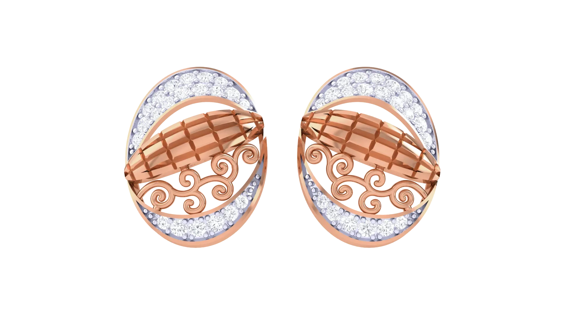 100 Diamond Studs Earrings Pack