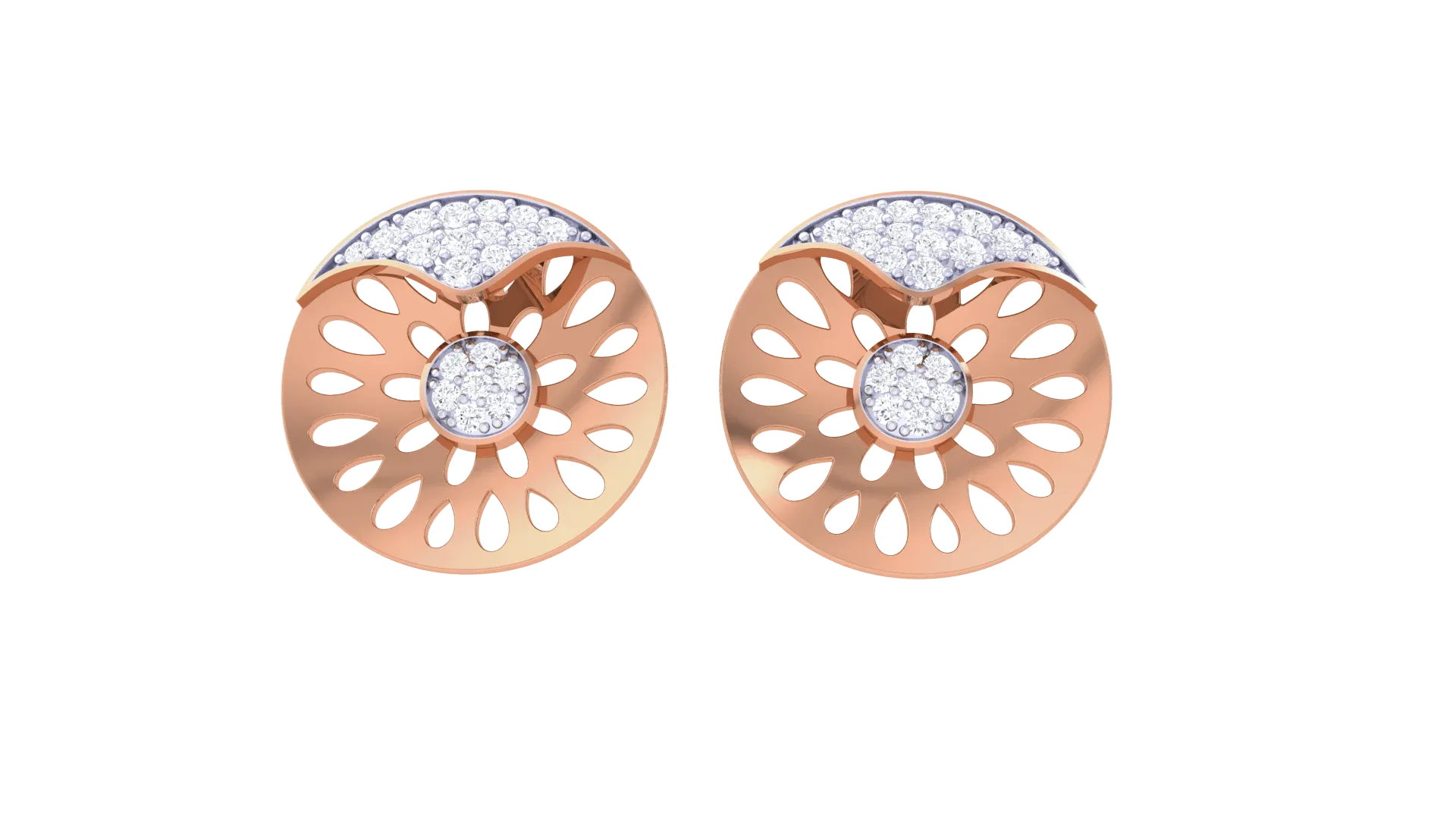 100 Diamond Studs Earrings Pack
