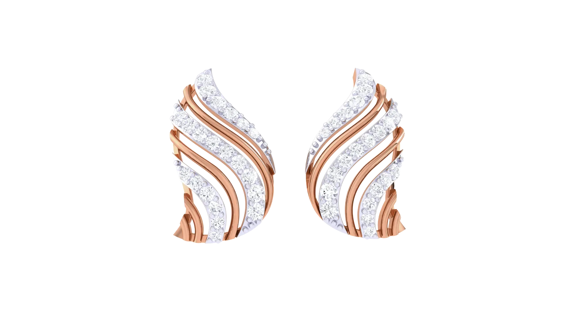 100 Diamond Studs Earrings Pack