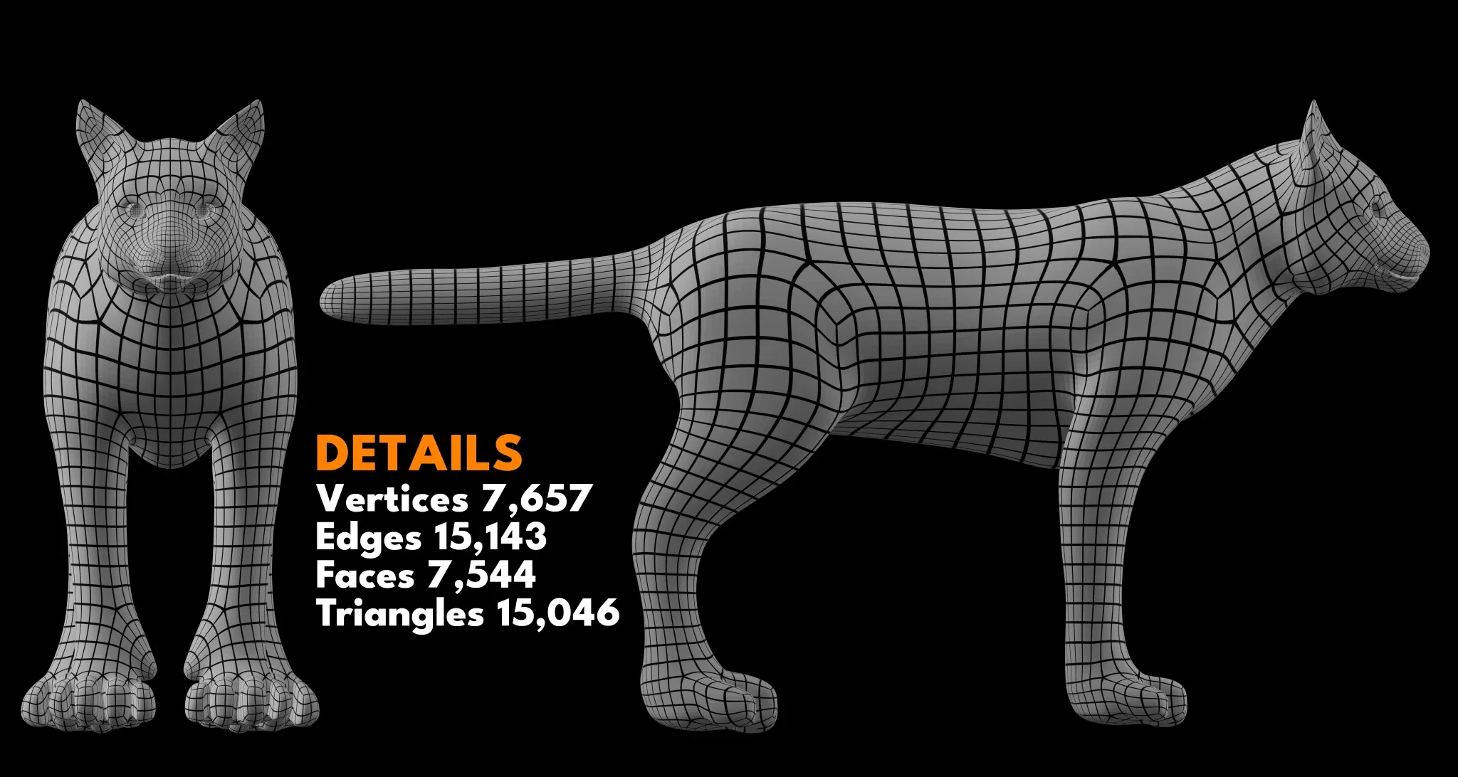 Animal Basemesh Pack - 13 base meshes