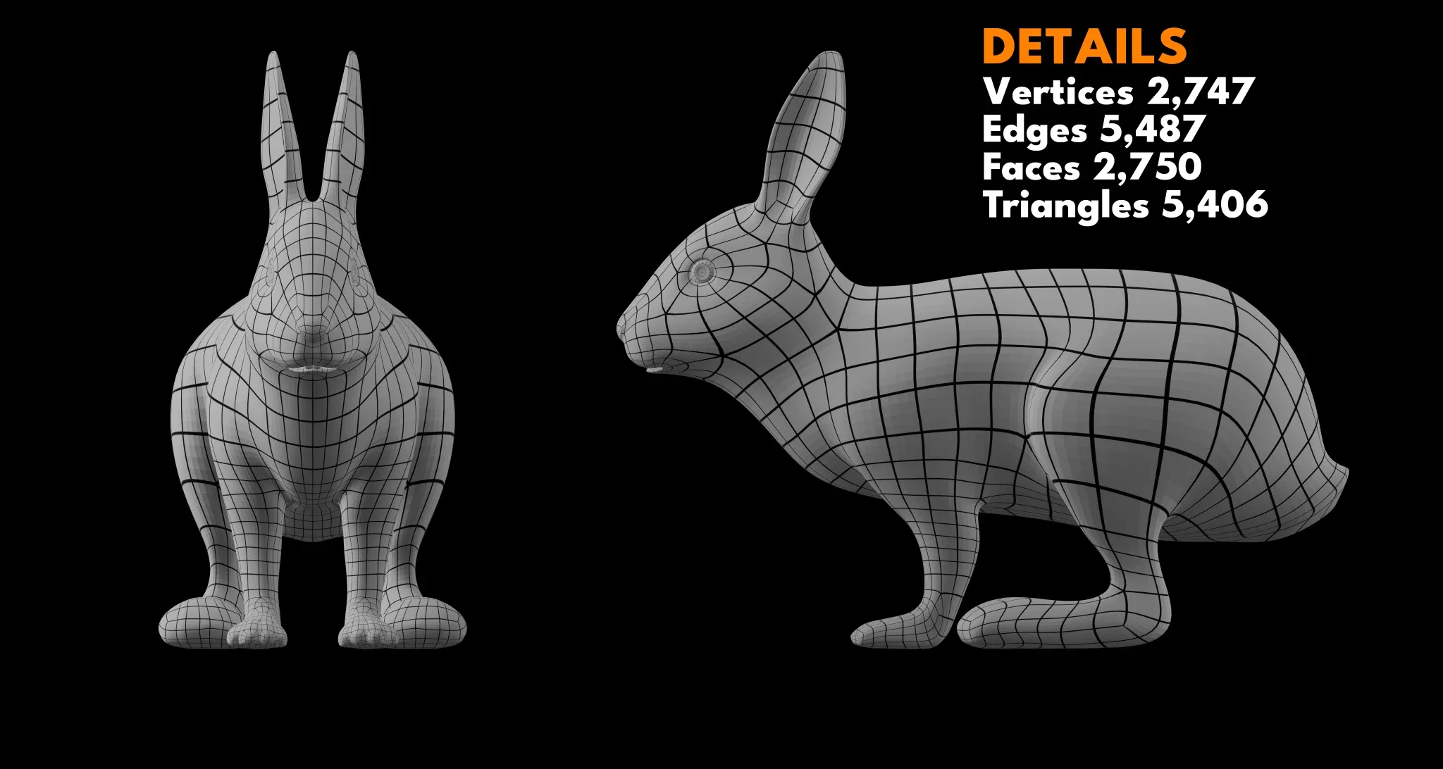 Animal Basemesh Pack - 13 base meshes