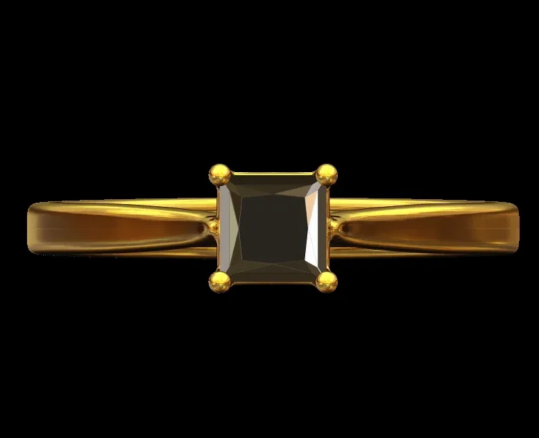 Princess Cut Engagement Ring