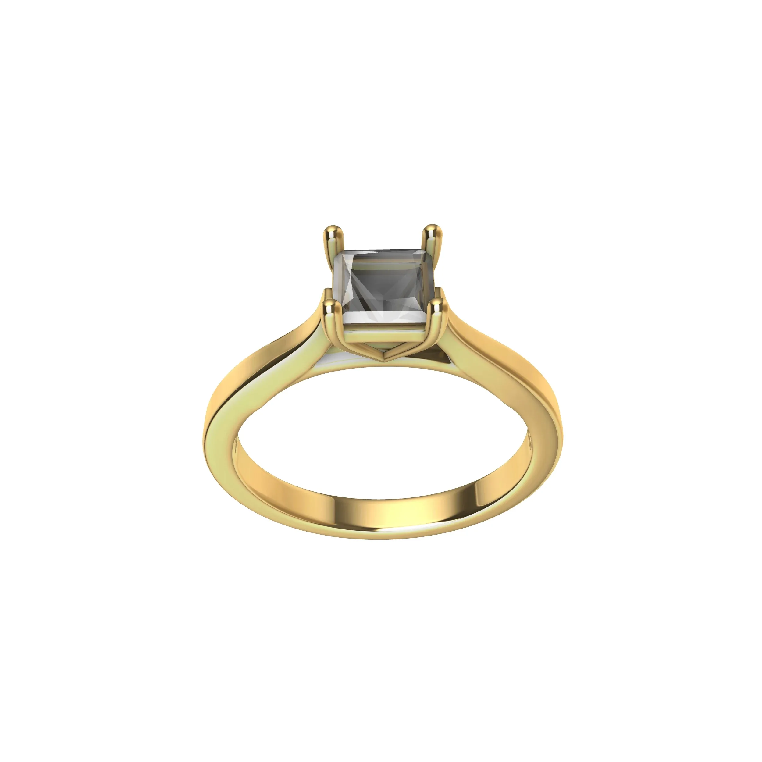 Princess Cut Engagement Ring