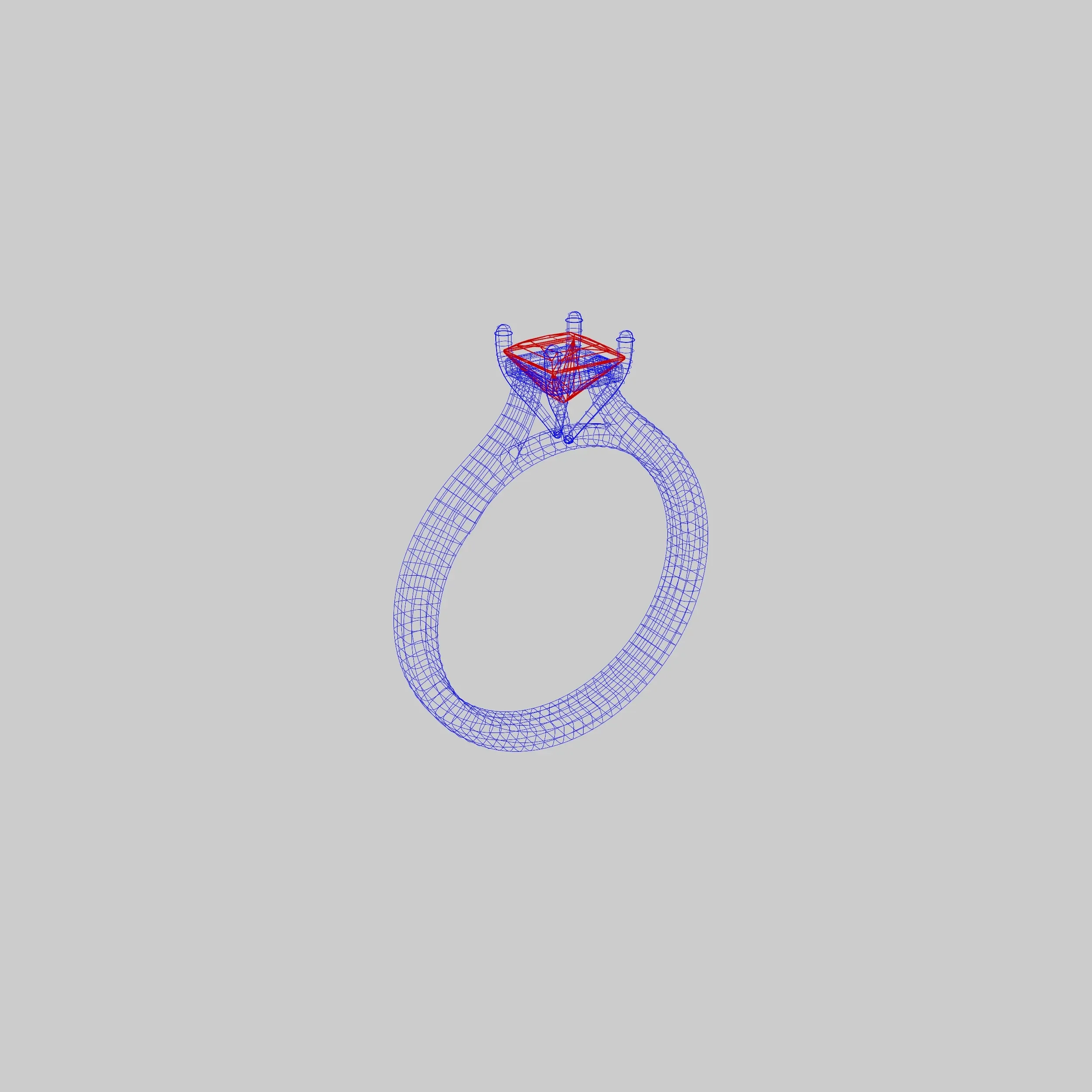 Princess Cut Engagement Ring