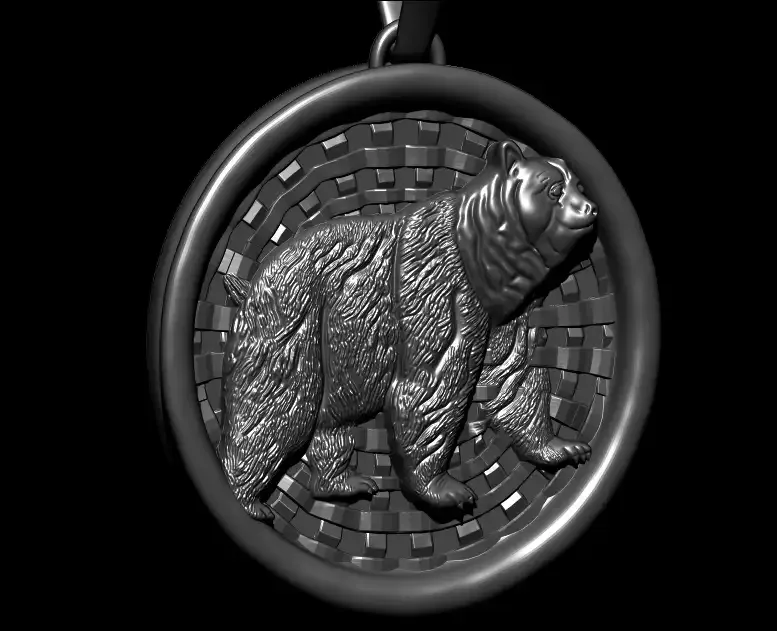 Bear Pendant Design