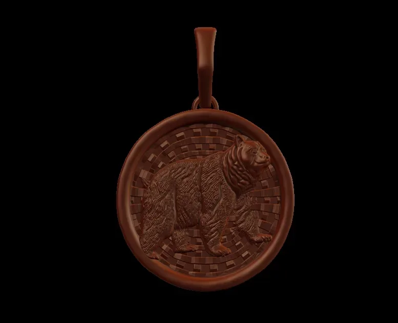 Bear Pendant Design