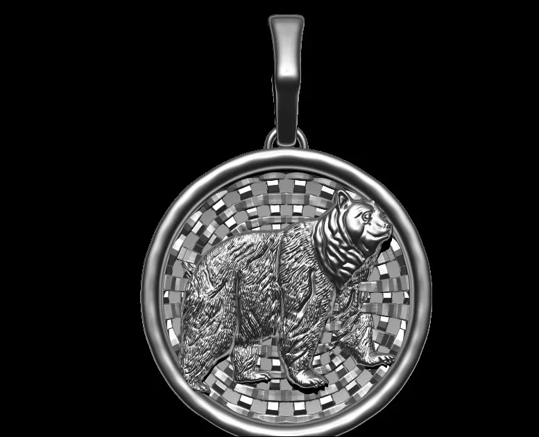 Bear Pendant Design