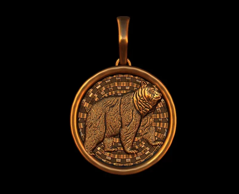 Bear Pendant Design
