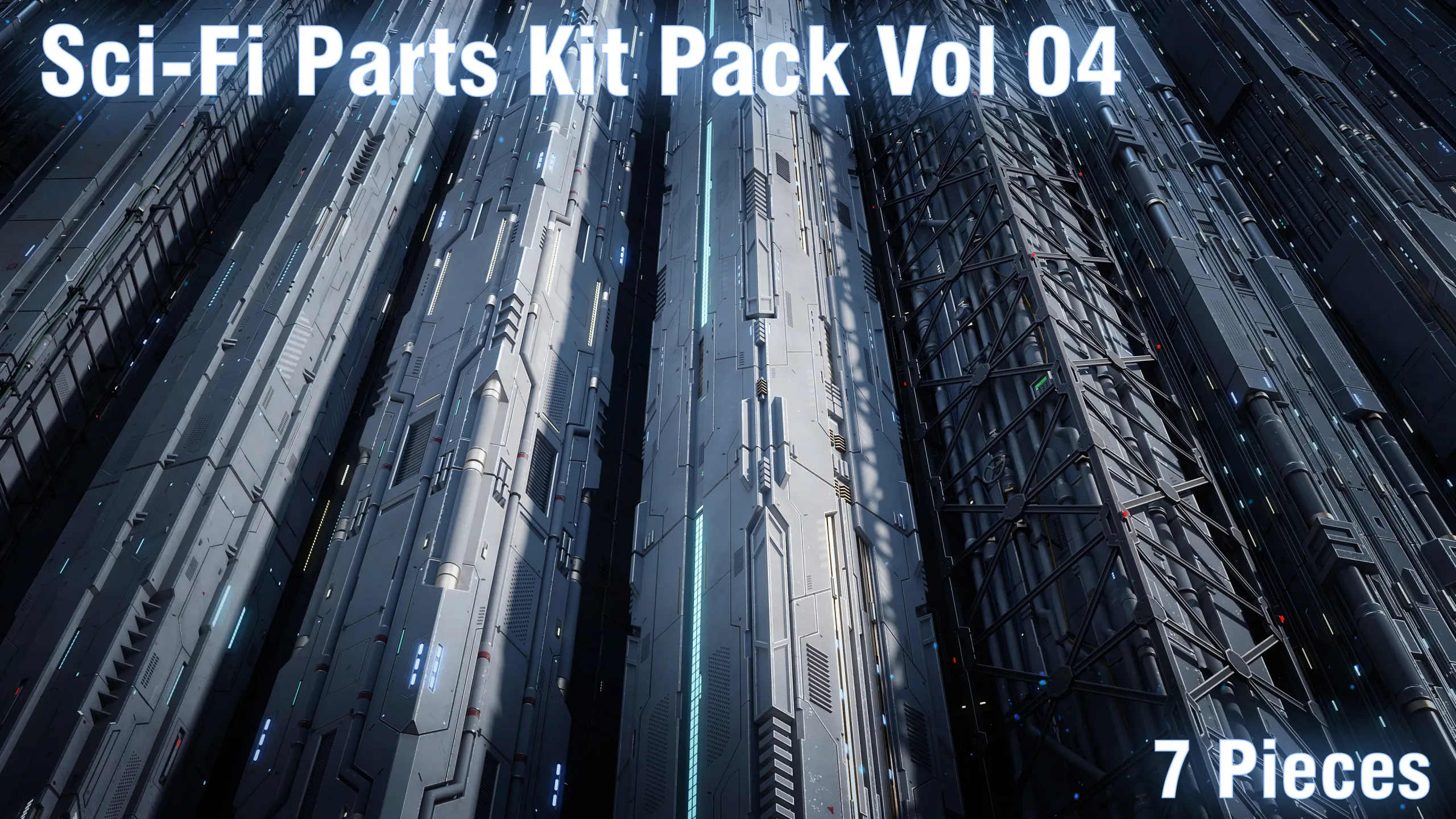 Sci-Fi Parts Kit Pack Vol 04