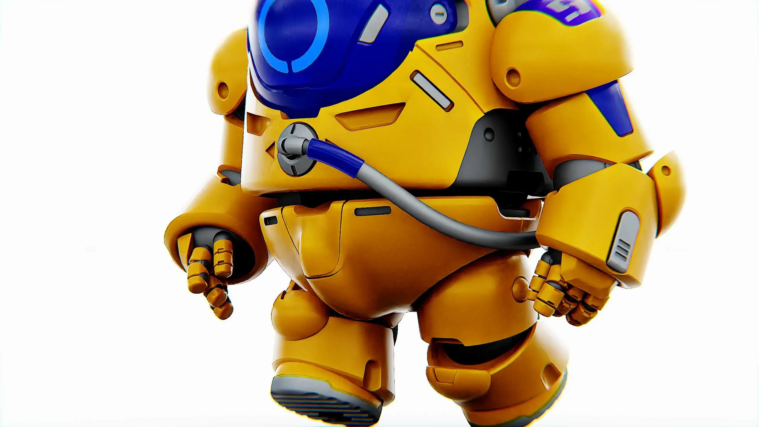 AMONG US CHARACTER-E  Auto-Rig Pro Rigged For Mixamo, Unreal Engine, Unity