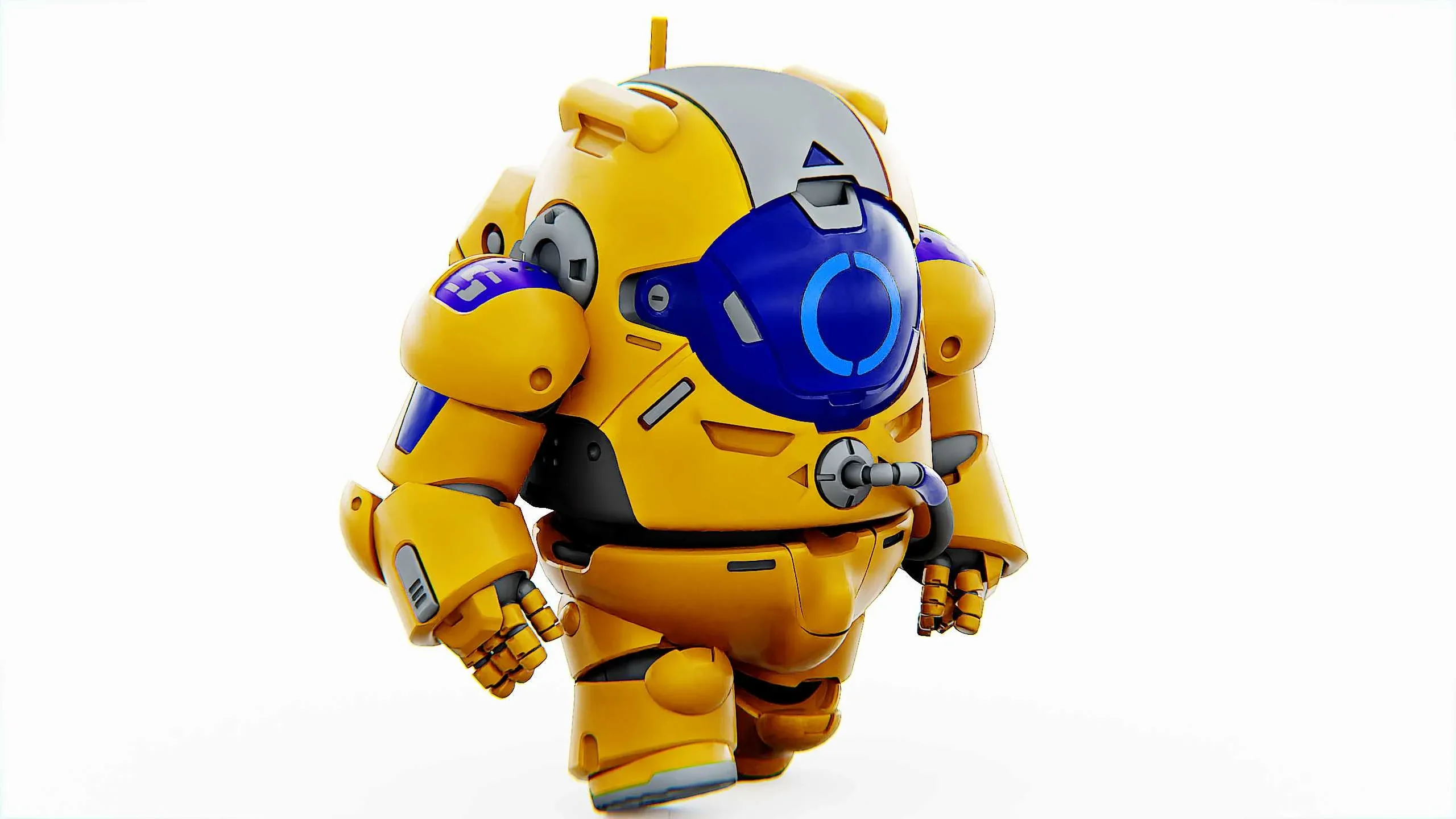 AMONG US CHARACTER-E  Auto-Rig Pro Rigged For Mixamo, Unreal Engine, Unity