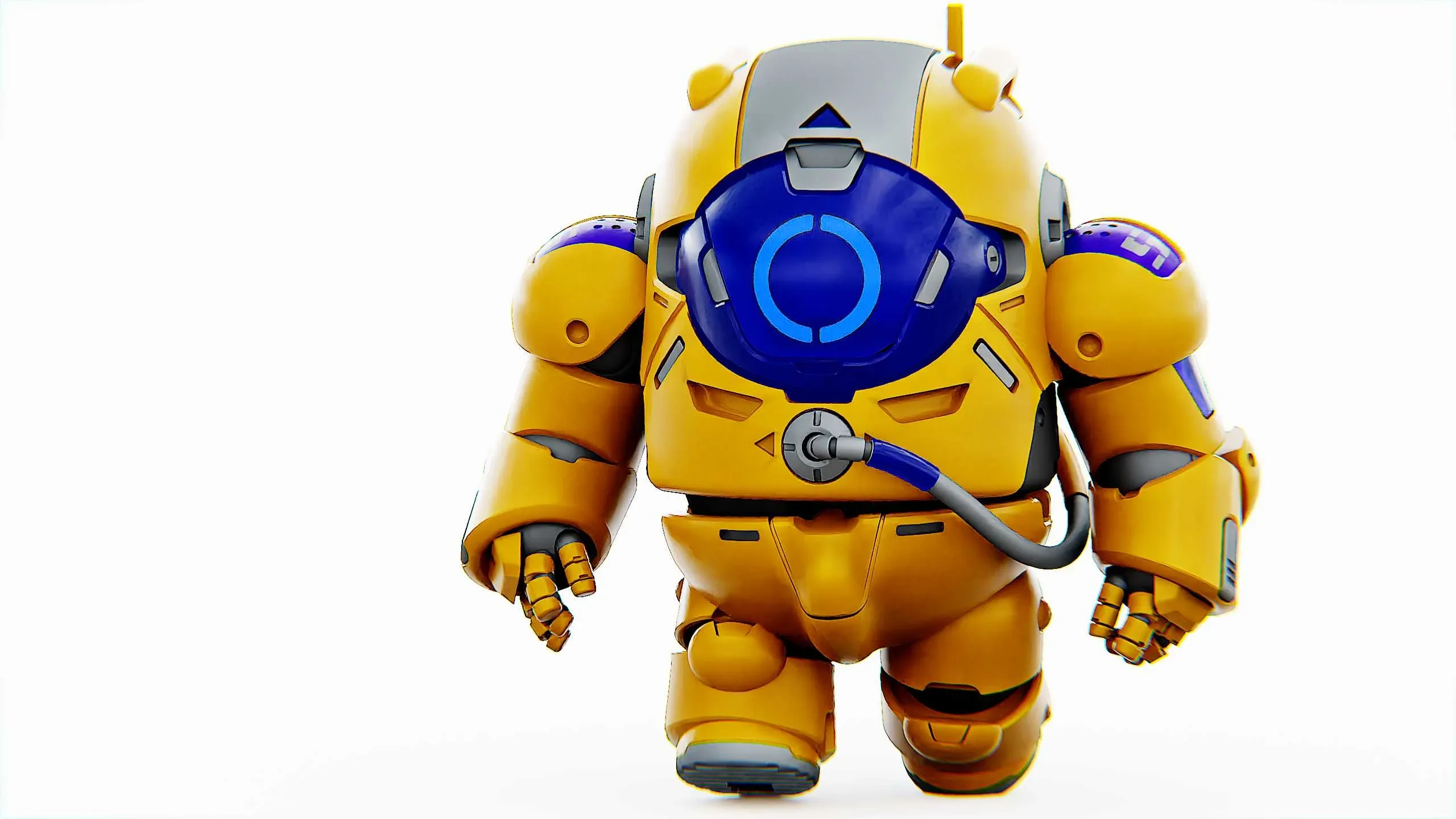 AMONG US CHARACTER-E  Auto-Rig Pro Rigged For Mixamo, Unreal Engine, Unity