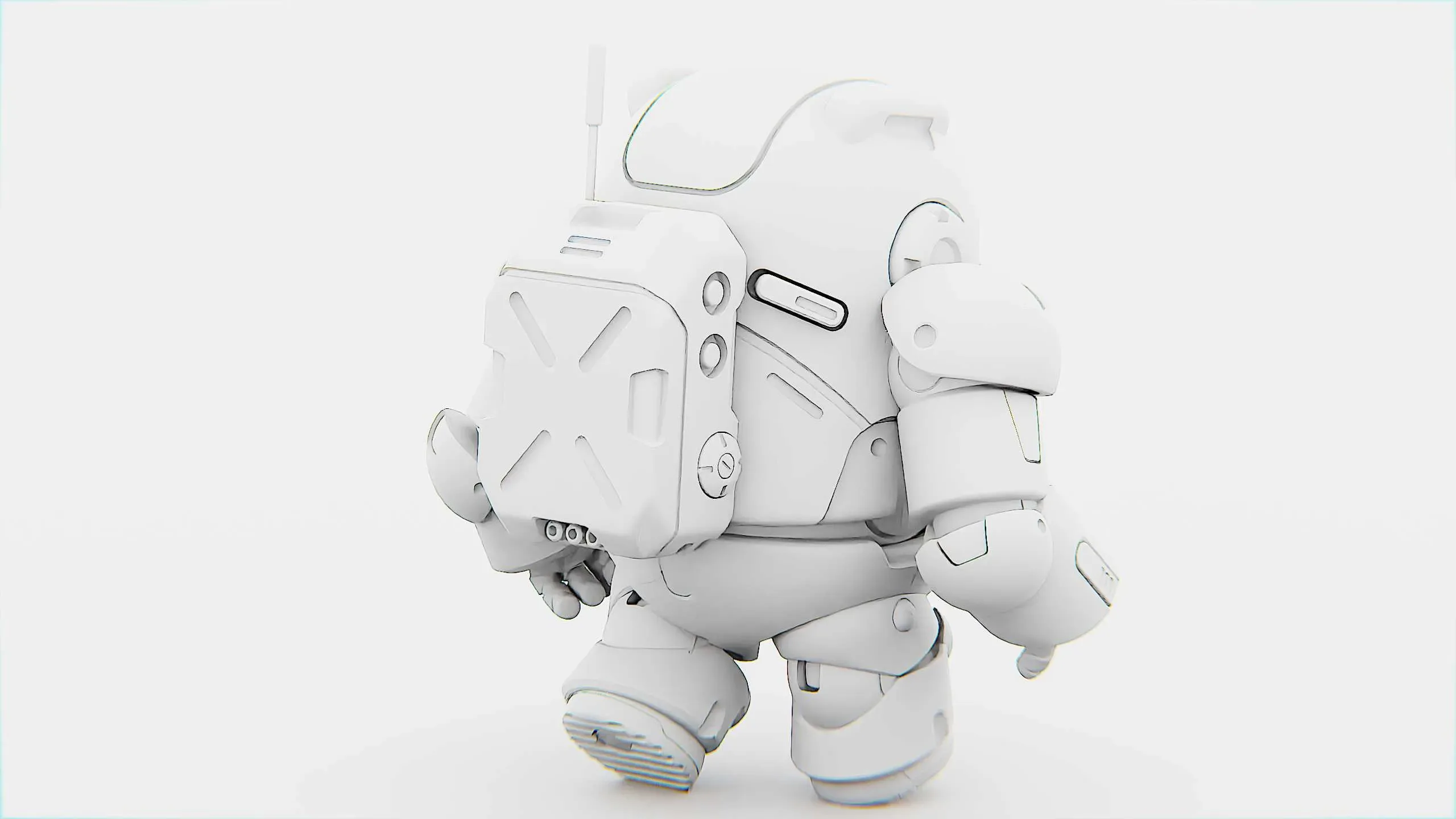 AMONG US CHARACTER-E  Auto-Rig Pro Rigged For Mixamo, Unreal Engine, Unity