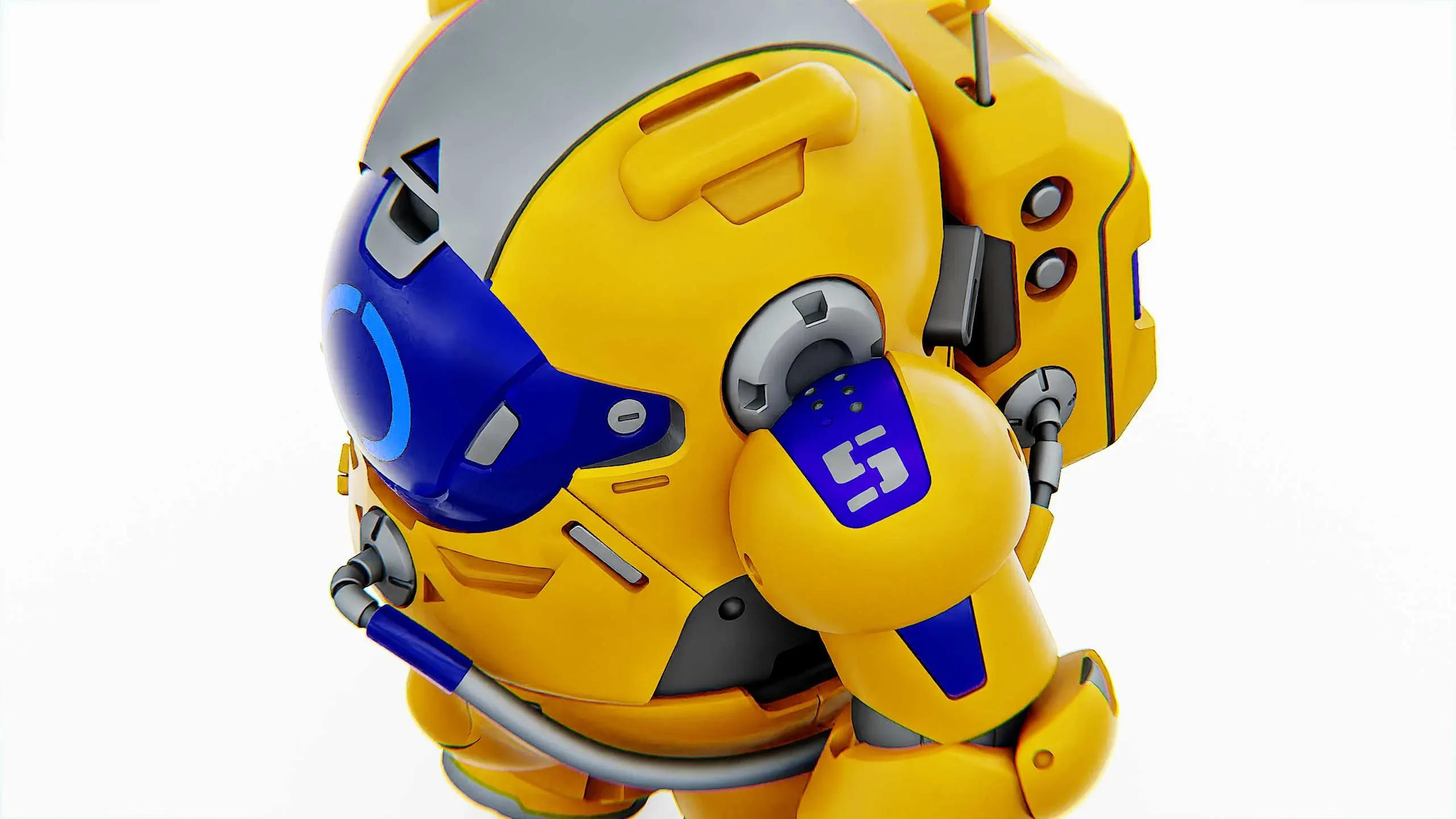 AMONG US CHARACTER-E  Auto-Rig Pro Rigged For Mixamo, Unreal Engine, Unity