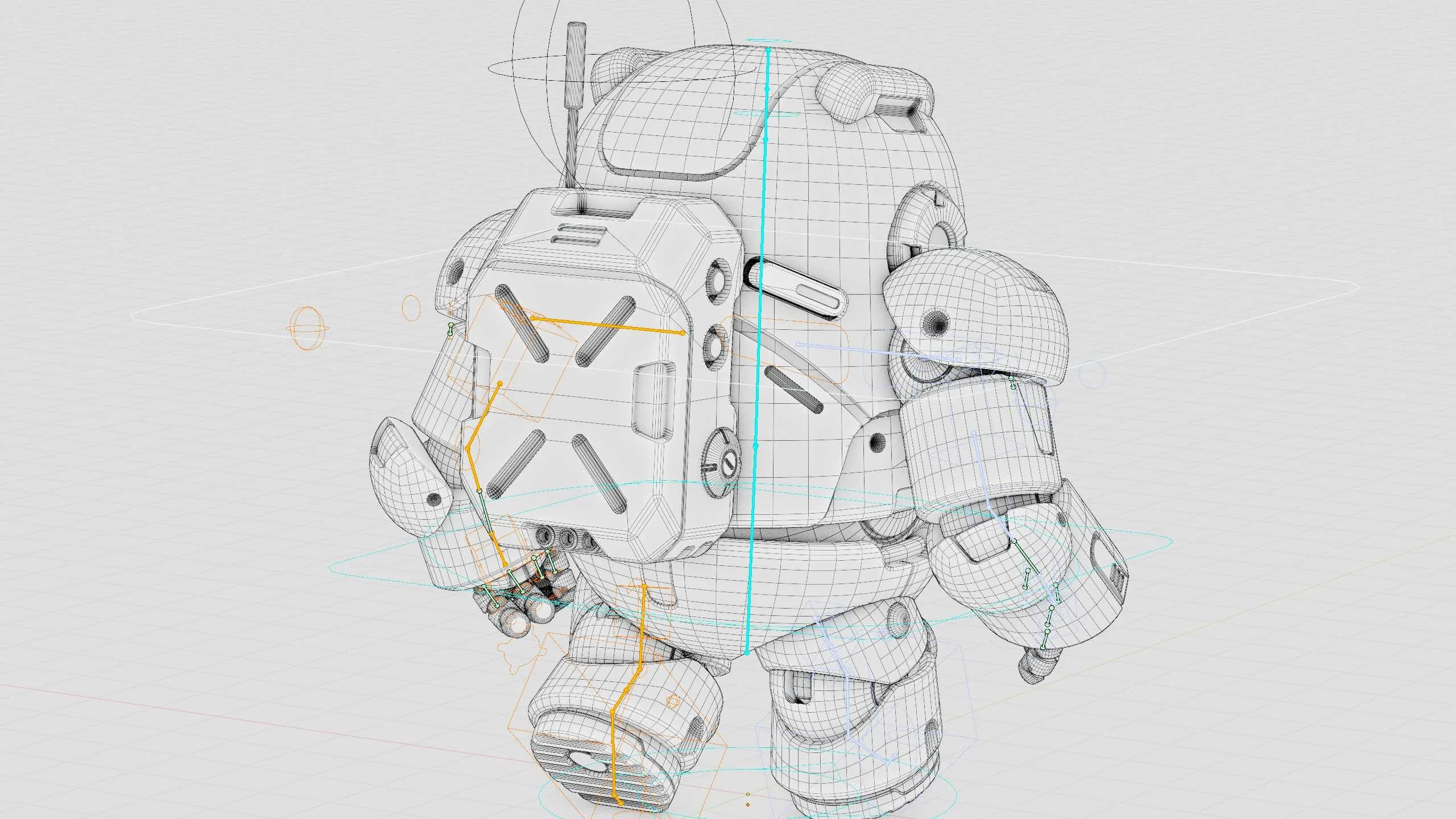 AMONG US CHARACTER-E  Auto-Rig Pro Rigged For Mixamo, Unreal Engine, Unity